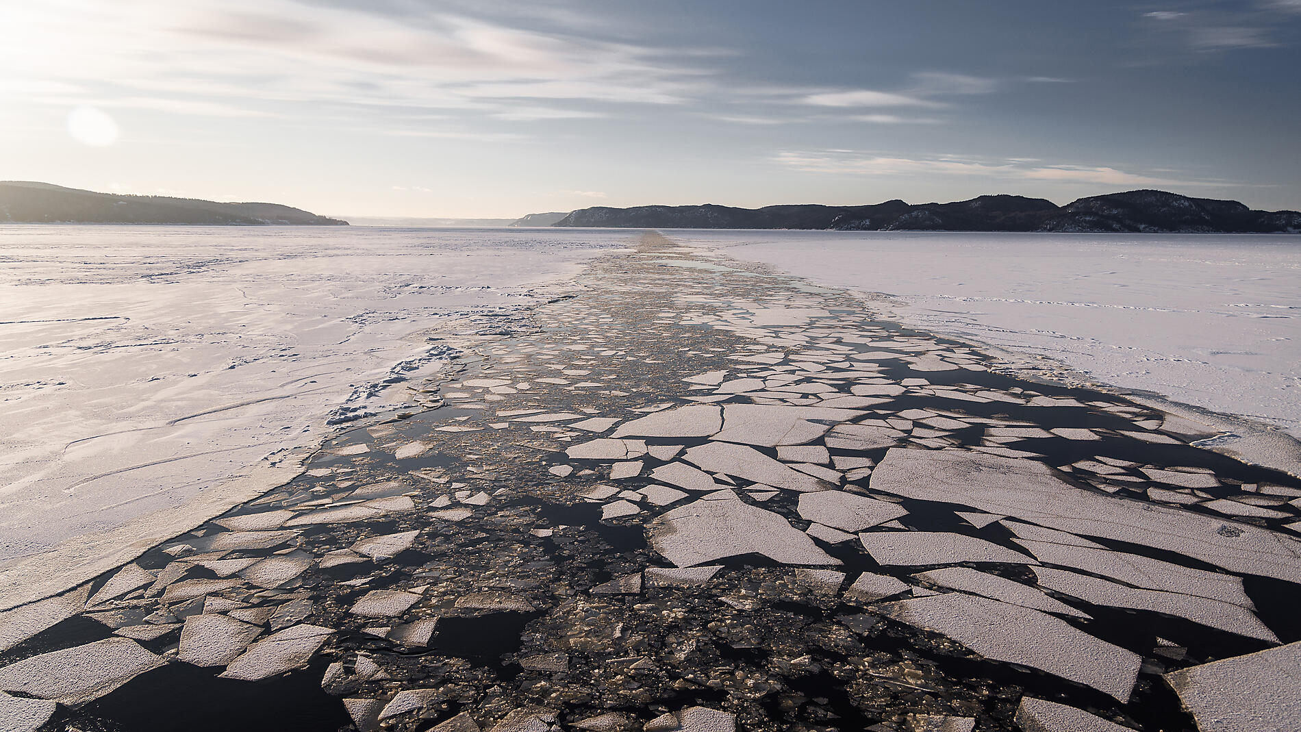 Derniers instants d'hiver, du Saint-Laurent au Groenland  