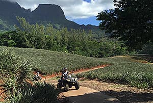 Randonnée en quad* à Huahine Nui