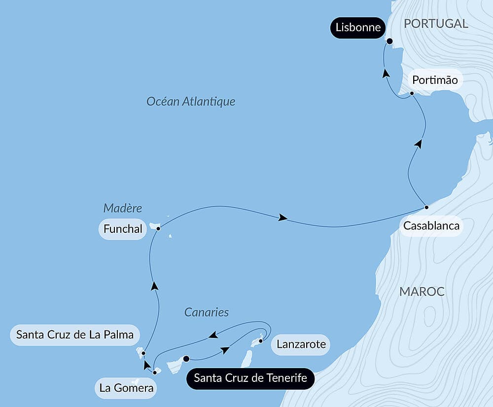 Îles volcaniques et cités historiques de l’Atlantique Nord