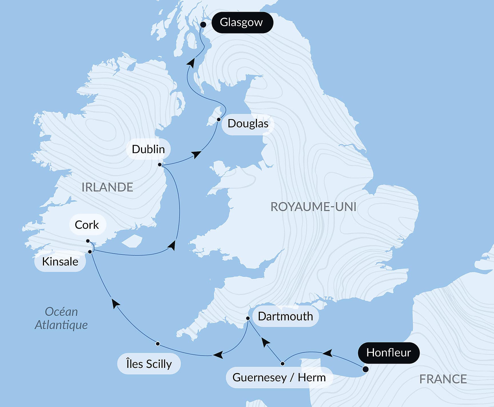 Archipels britanniques et rivages celtiques