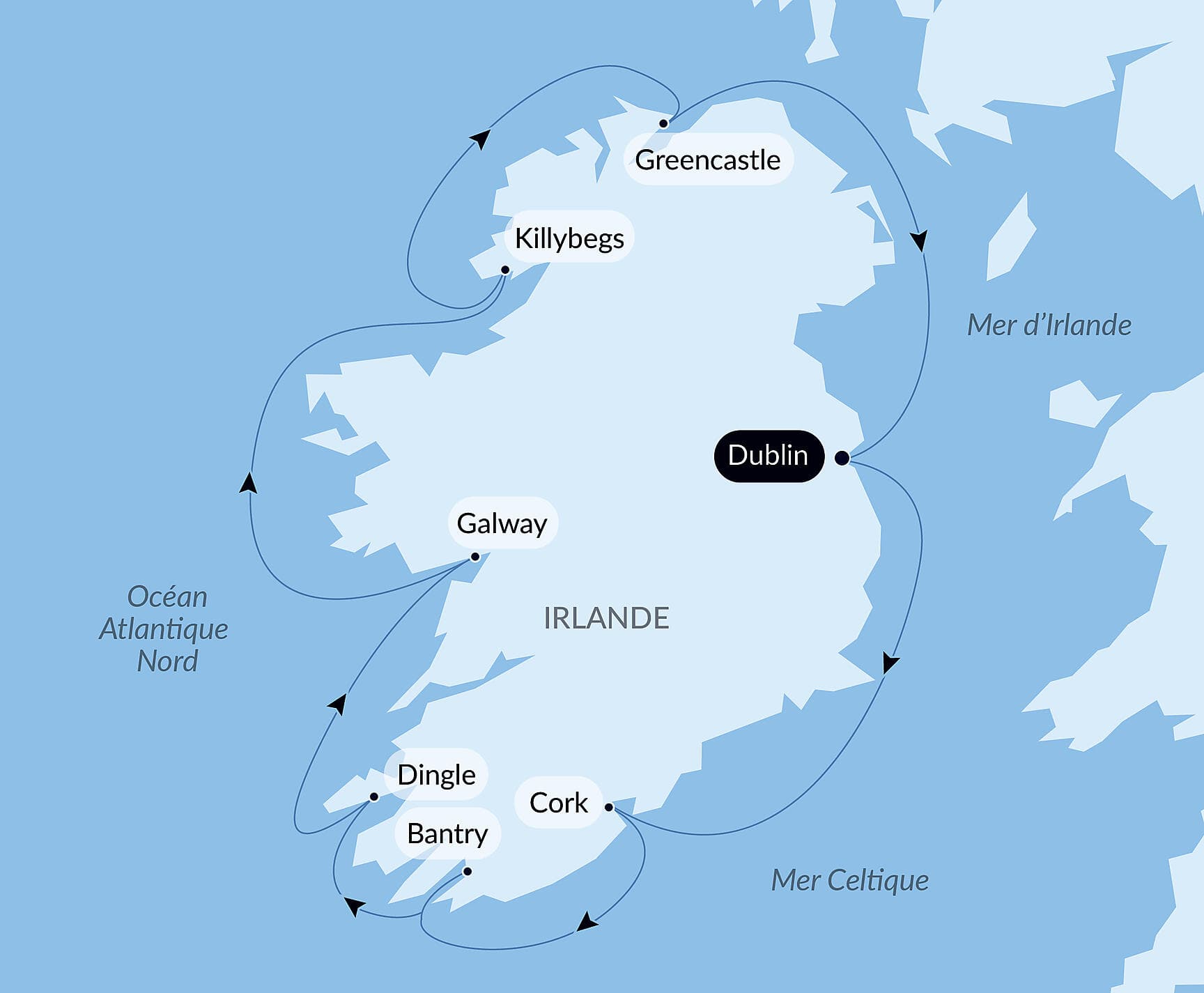 Circumnavigation de la Terre d’Émeraude