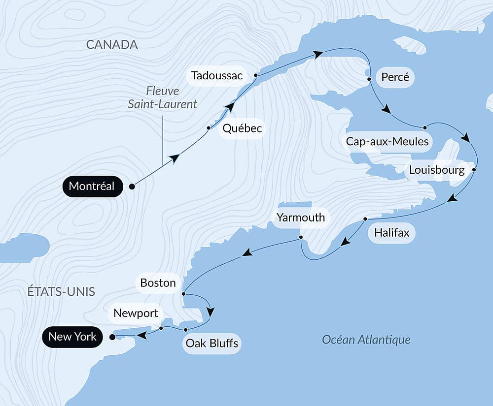 De la Belle Province à Big Apple : nature et cités remarquables null