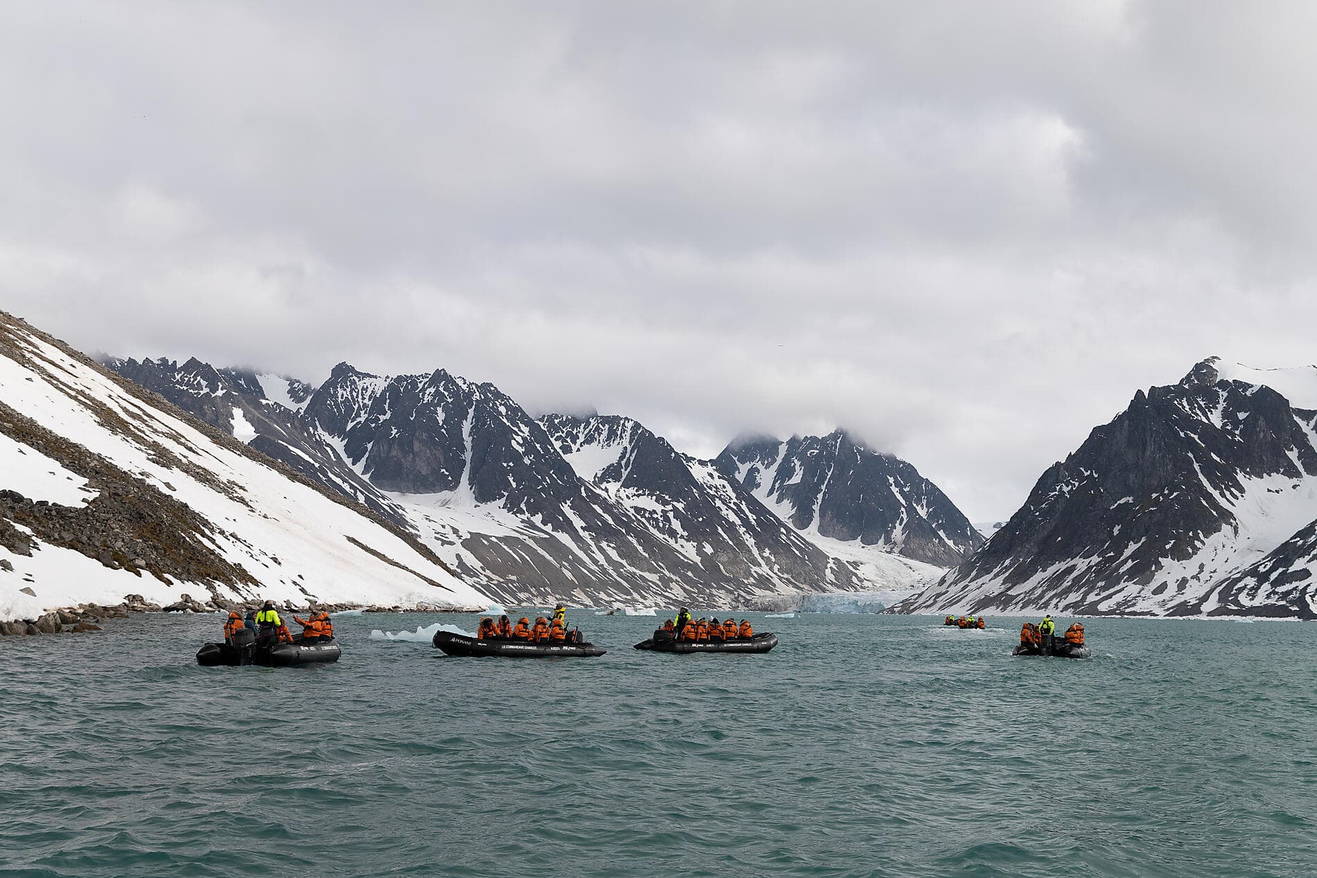 Au cœur des glaces de l'Arctique, du Svalbard au Groenland 