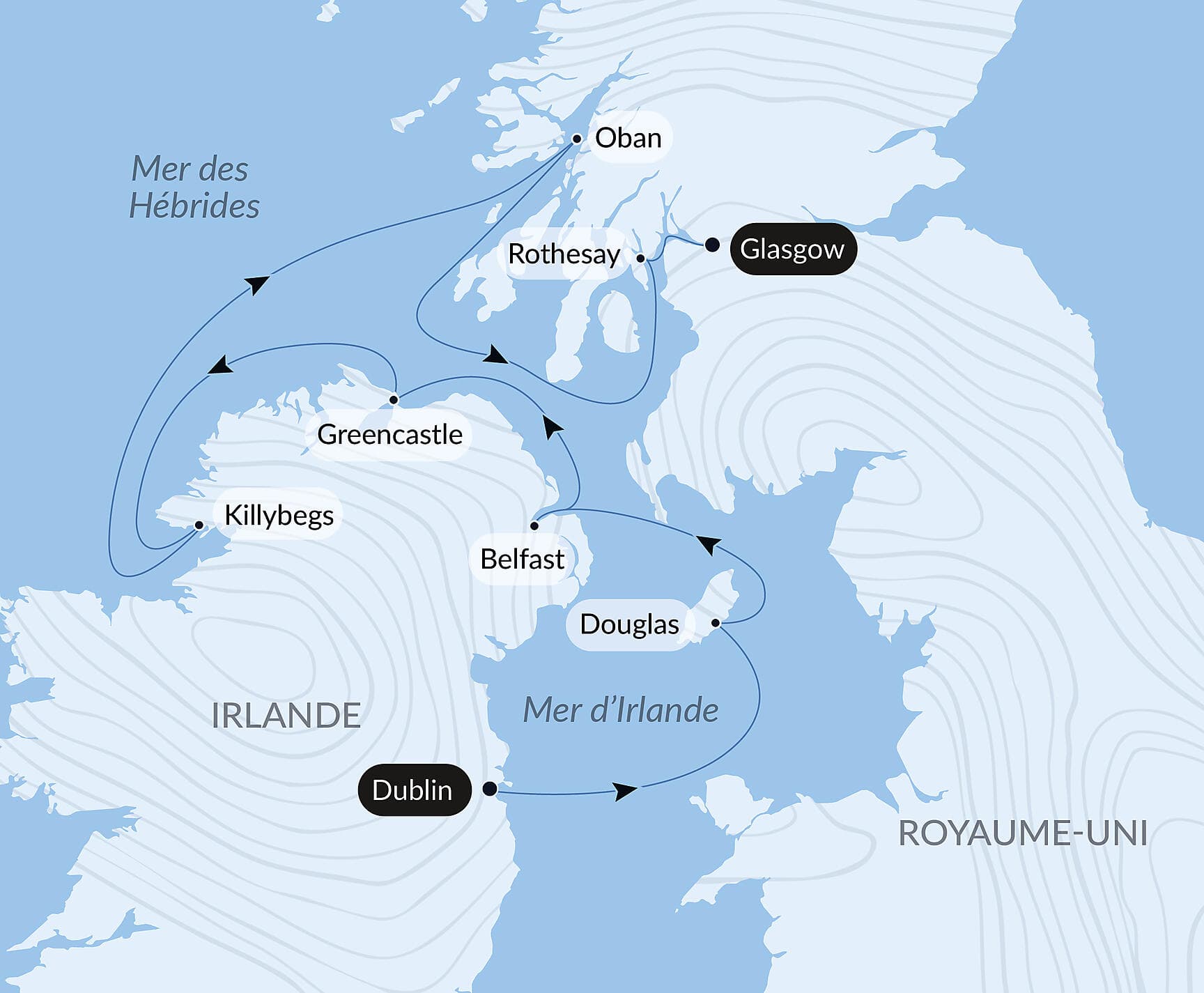 De l'Irlande à l'Ecosse : voyage en terres celtiques