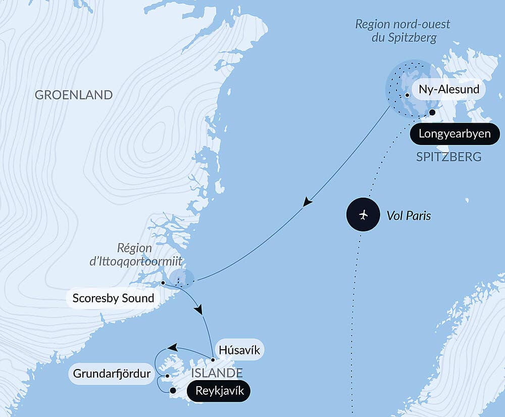 Du Svalbard à l’Islande : odyssée polaire