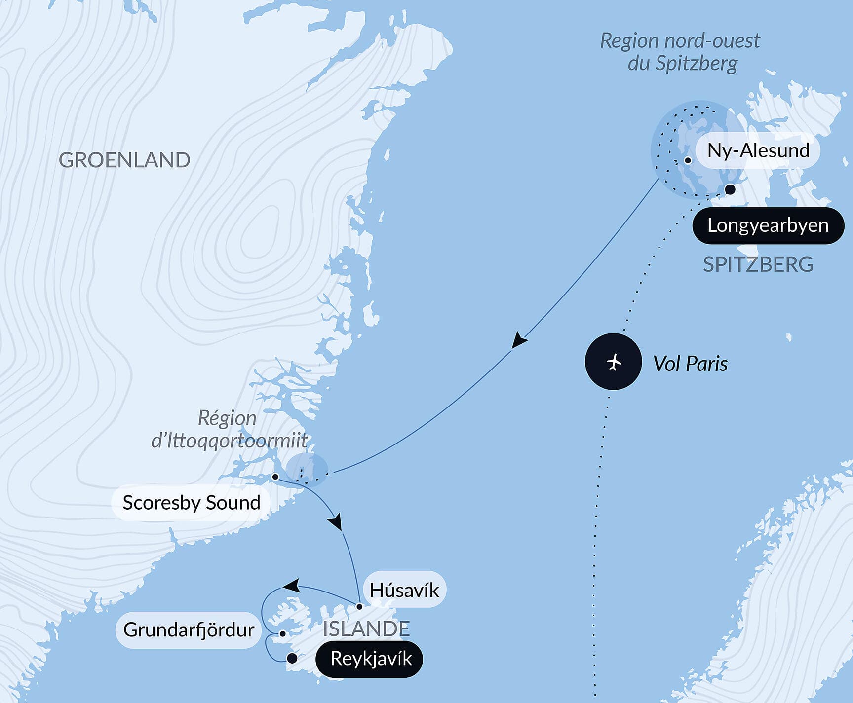 Du Svalbard à l’Islande : odyssée polaire