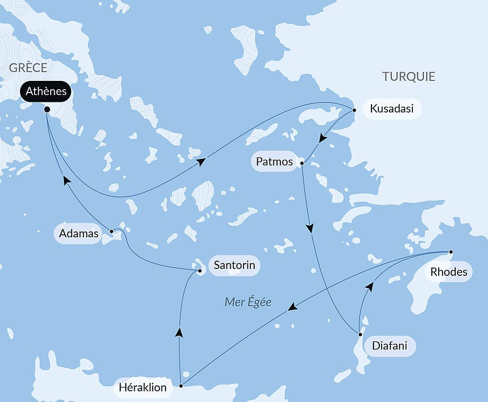 Croisière de la rédaction du Figaro null