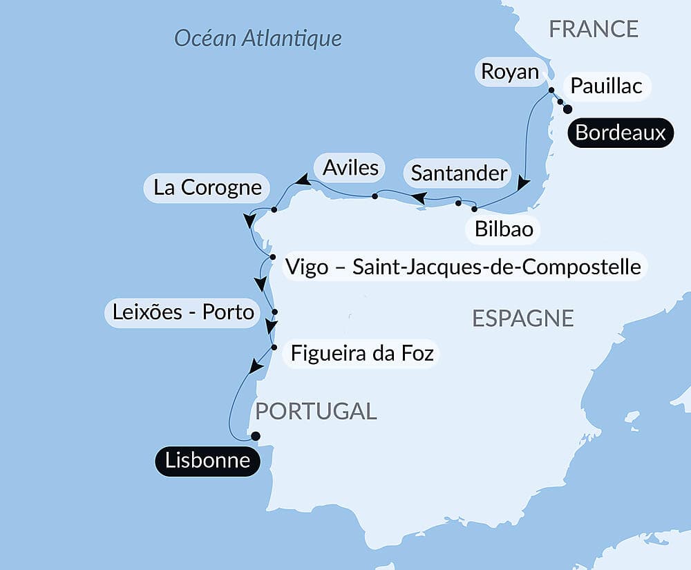Golfe de Gascogne et péninsule ibérique
