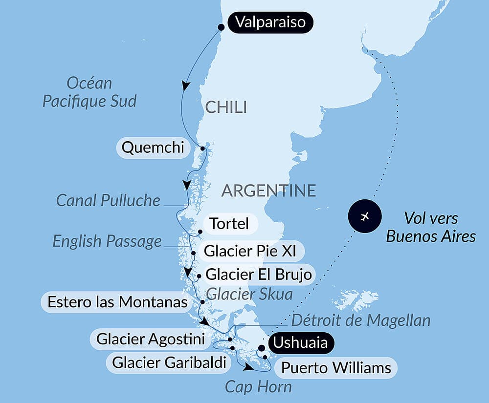 L'essentiel des fjords chiliens