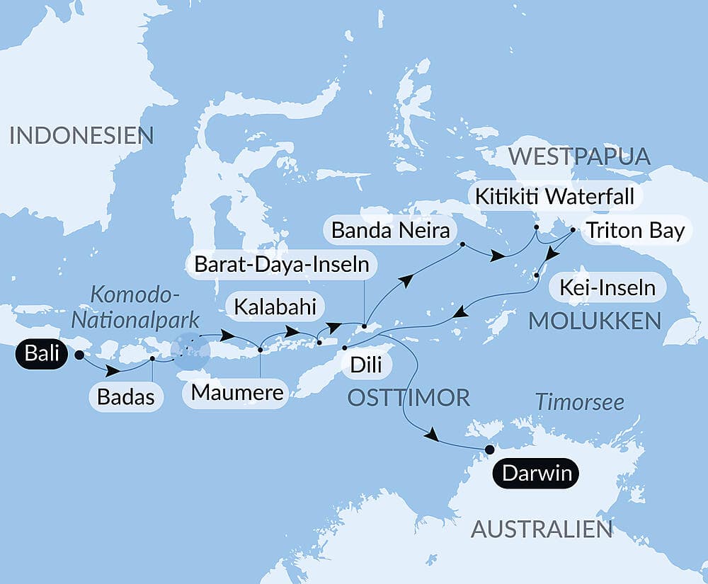 Odyssée tropicale indonésienne