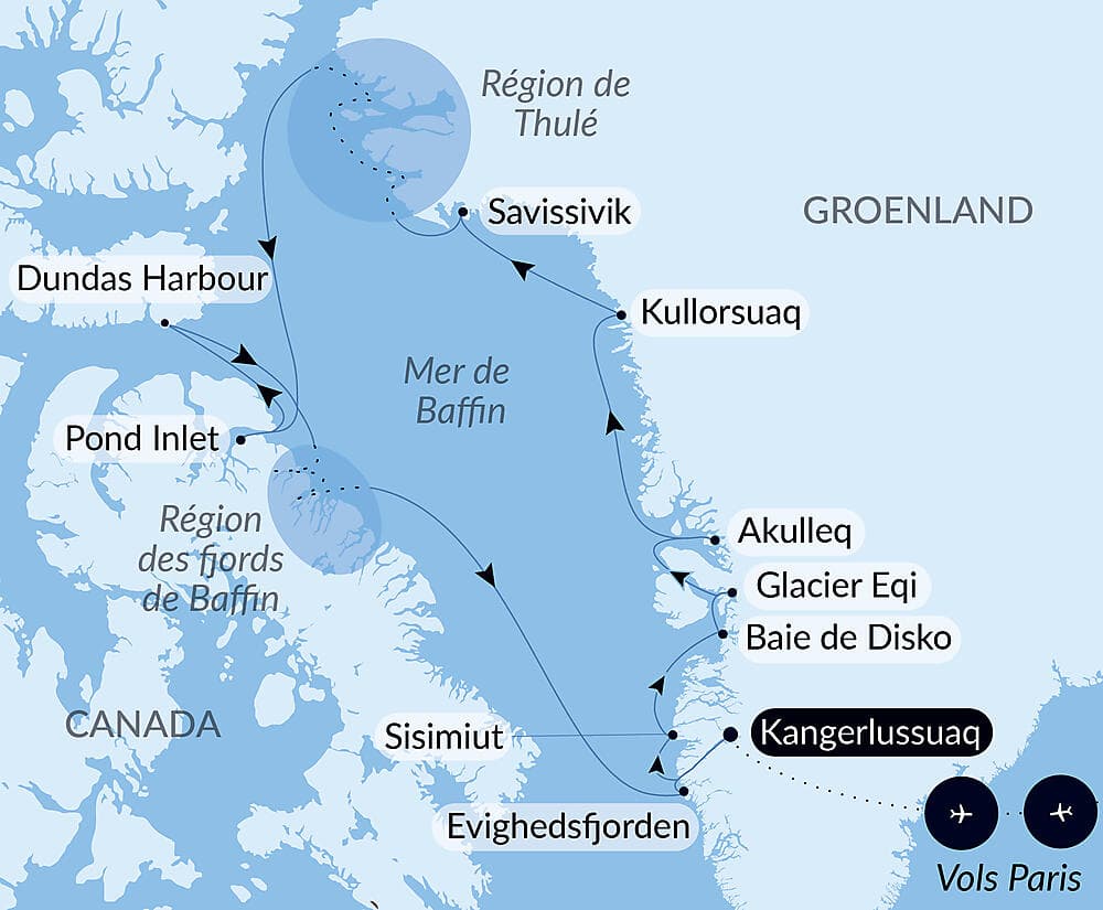 Cap sur la région de Thulé null