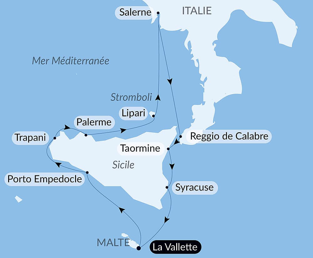 Rivages authentiques d'Italie