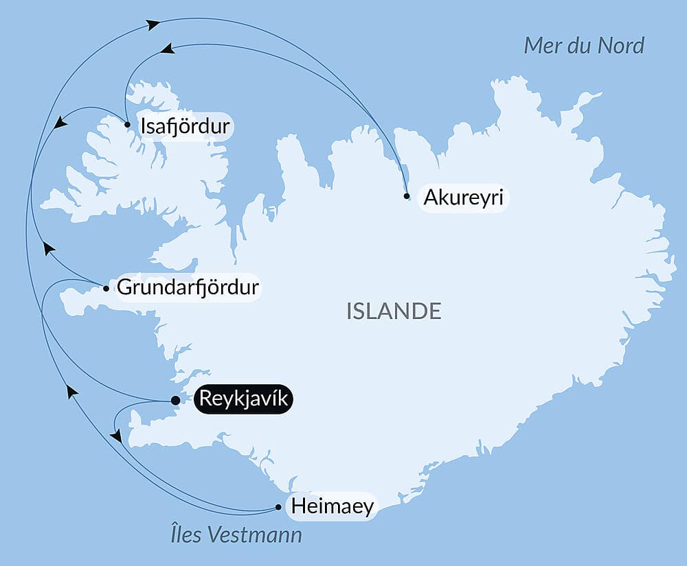 Mosaïque islandaise null