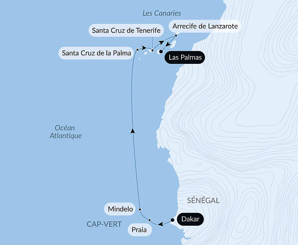 Entre volcans et océan, du Cap-Vert aux Canaries