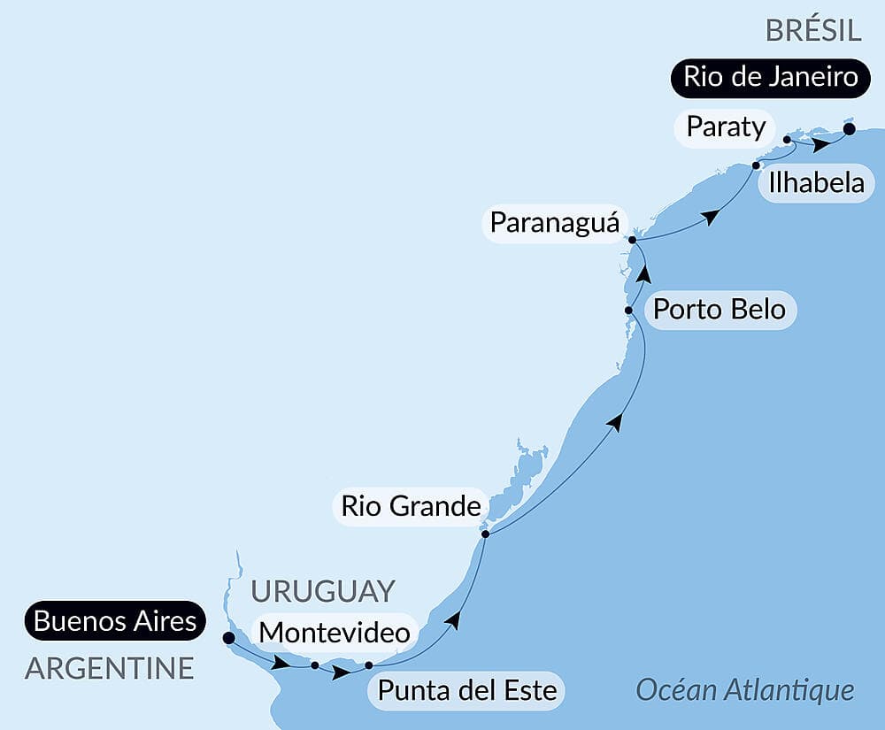 Rivages et cités emblématiques d’Amérique du Sud