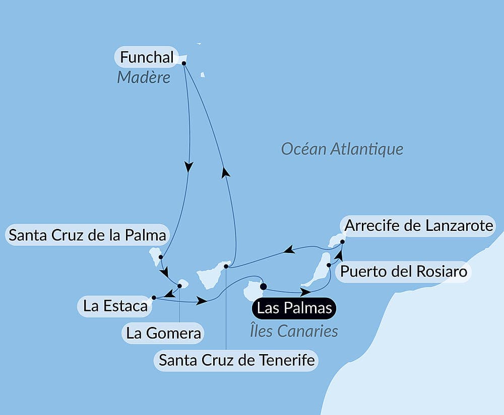 Splendeurs des Canaries et authentique Madère null