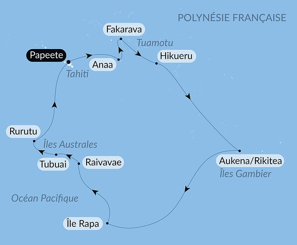 Polynésie secrète : Tuamotu inédites, îles Gambier et îles Australes null