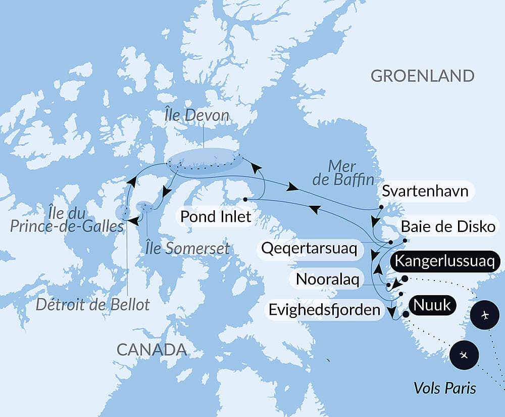 Au cœur du passage du Nord-Ouest