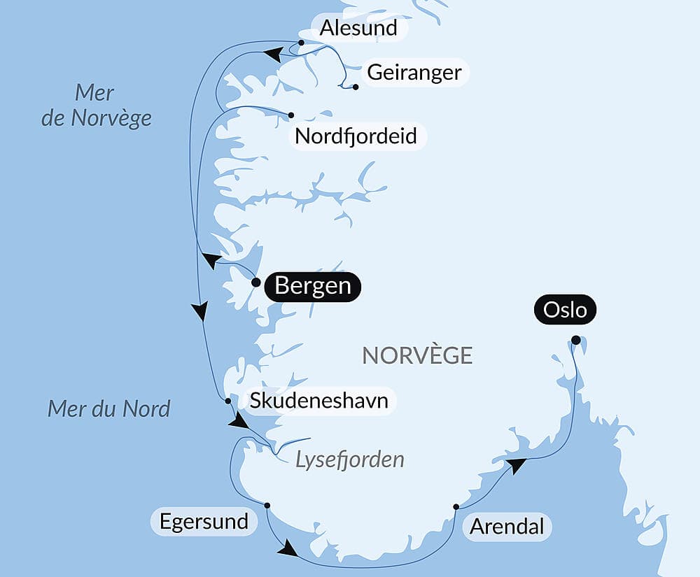 Fjords norvégiens null