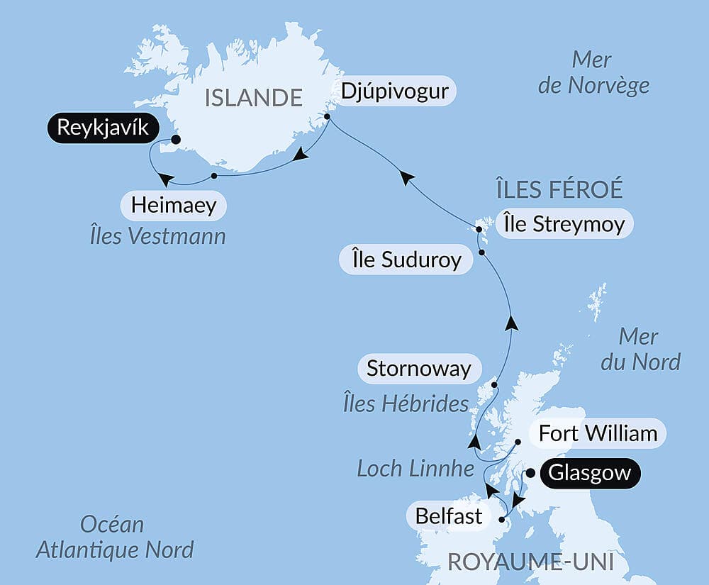 Territoires sauvages d’Écosse, des îles Féroé et d’Islande null