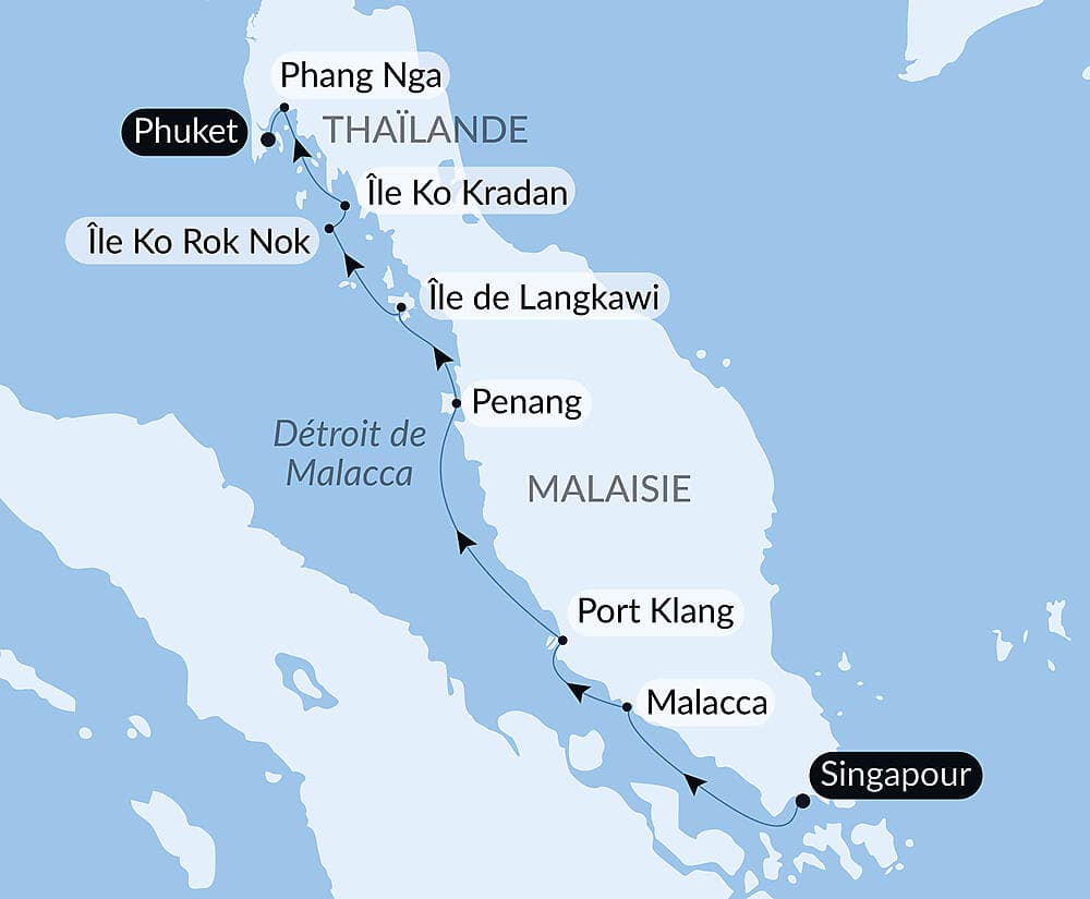 Héritage multiculturel et îles de rêve entre Malaisie et Thaïlande