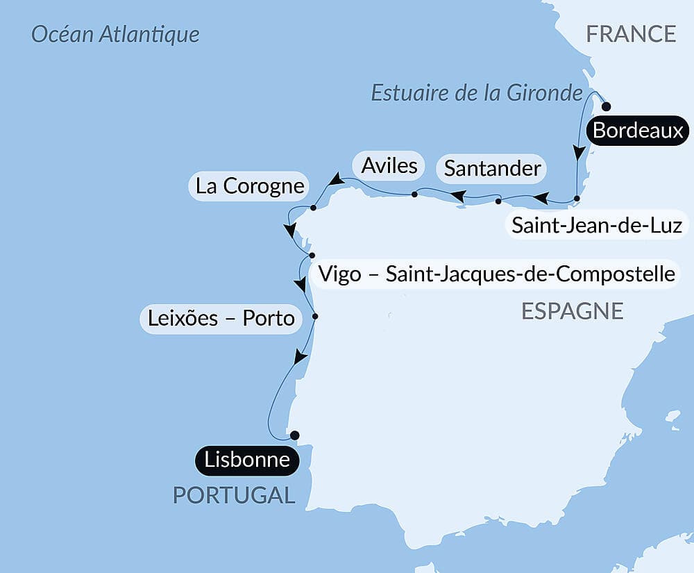 L'été au vert, le long du Golfe de Gascogne et de la péninsule ibérique null