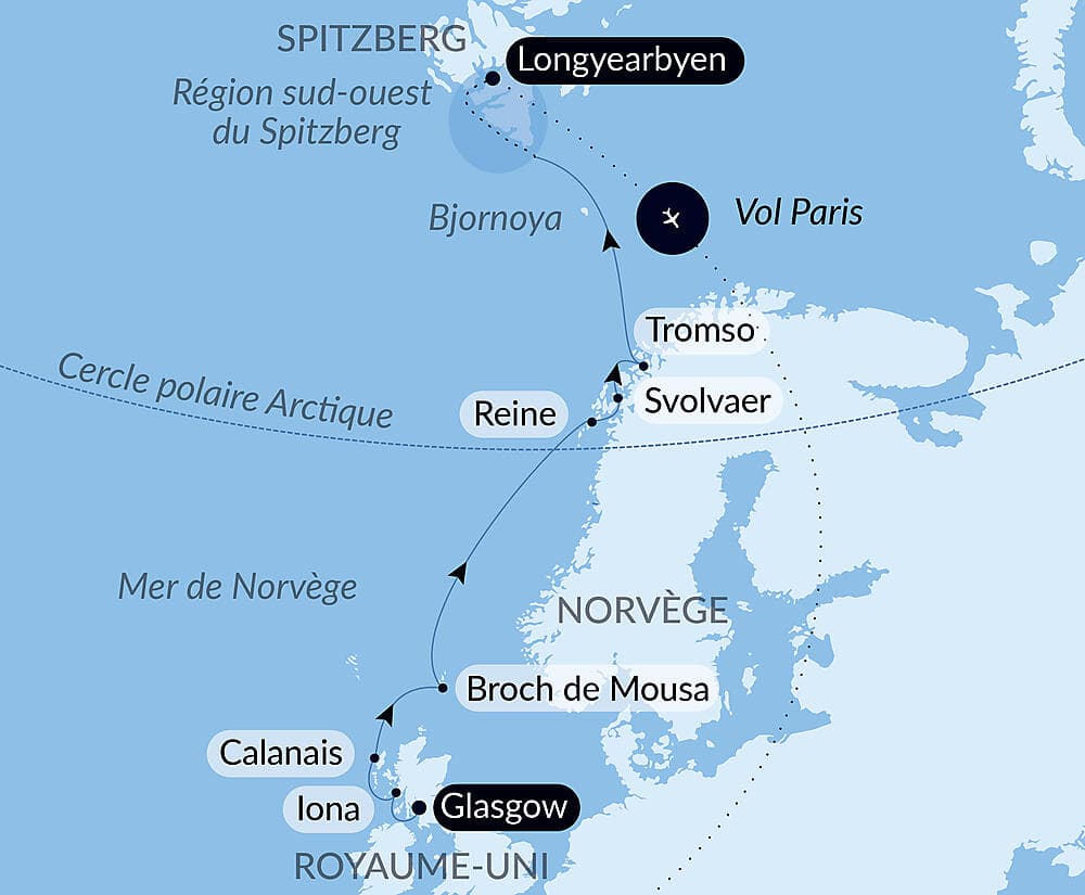 De l’Écosse au Spitzberg