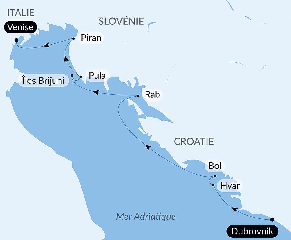 Cités et splendeurs de l'Adriatique