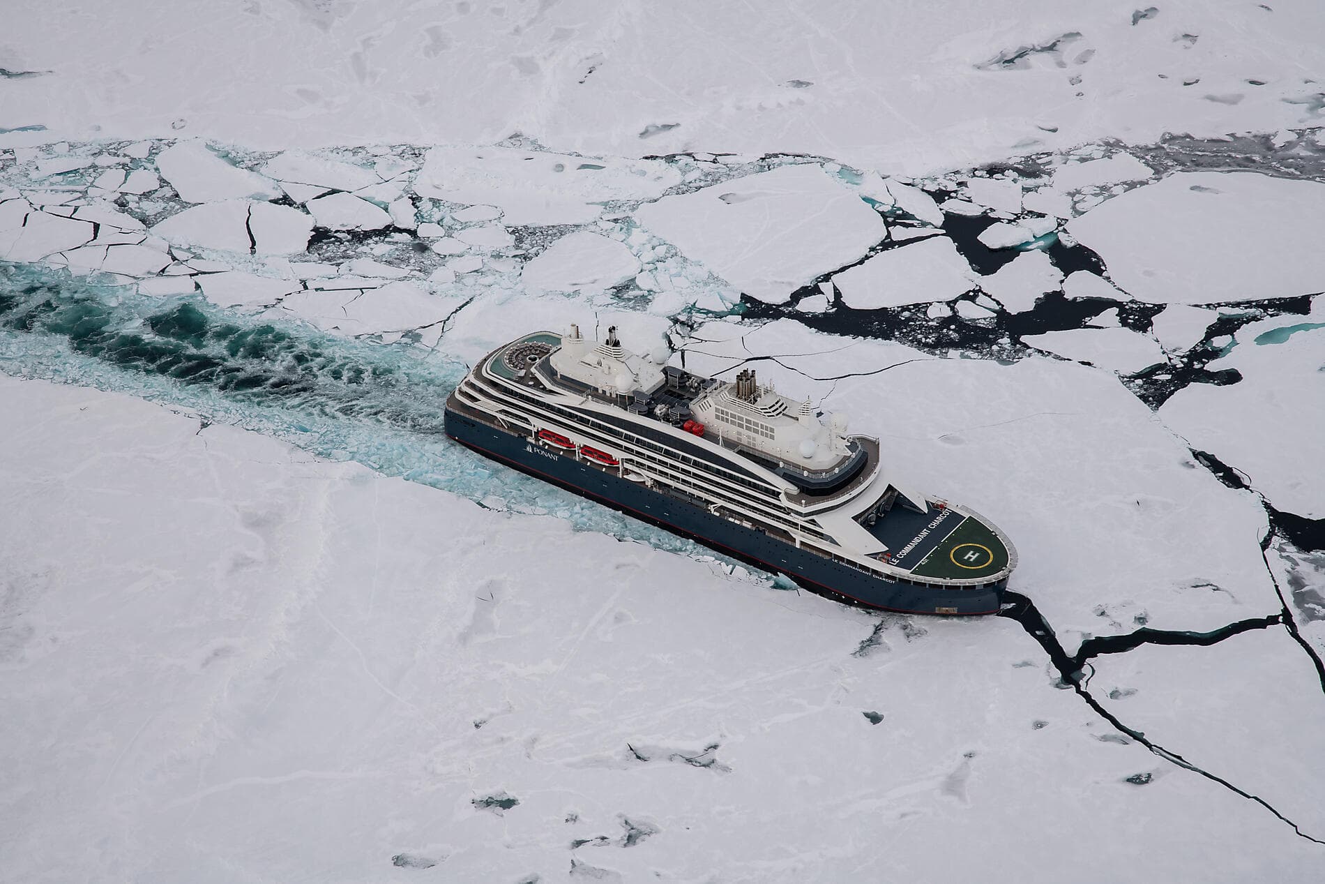 Le pôle Nord géographique et exploration du Groenland septentrional