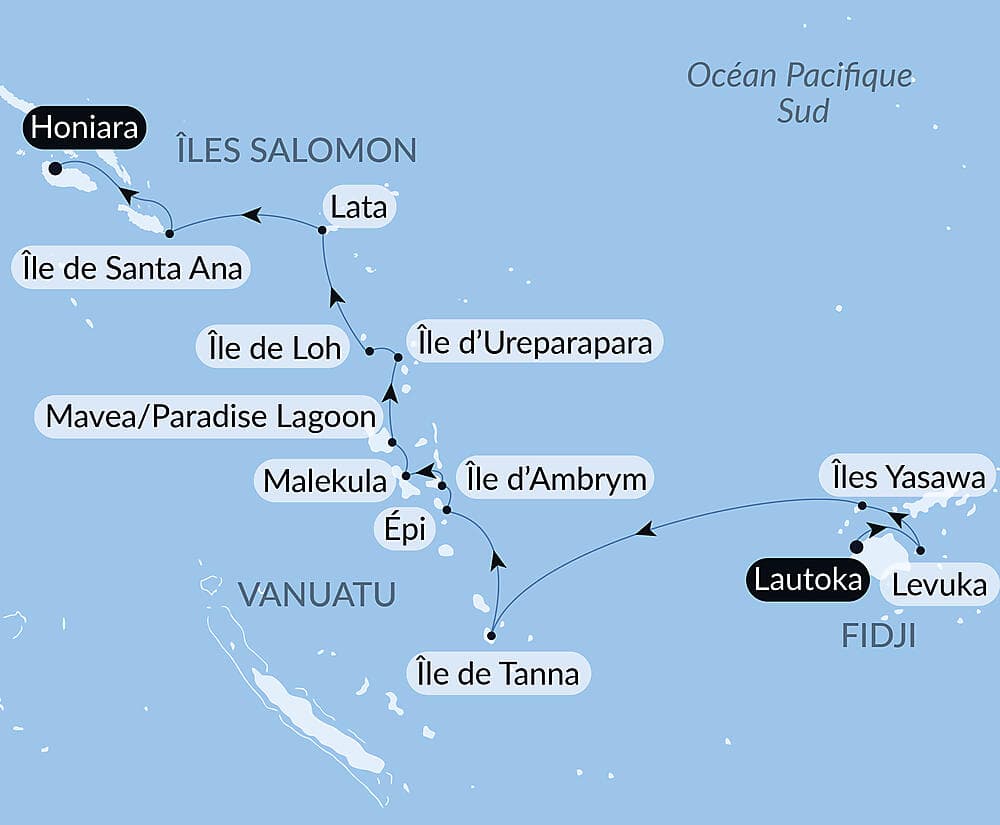 Îles secrètes de Mélanésie null