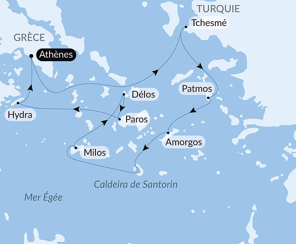 Au cœur des îles grecques