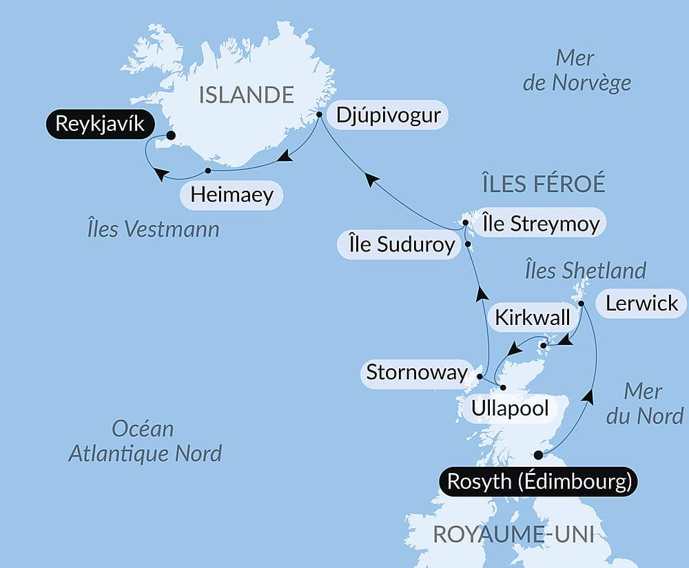 Territoires sauvages d’Écosse, des îles Féroé et d’Islande	 null