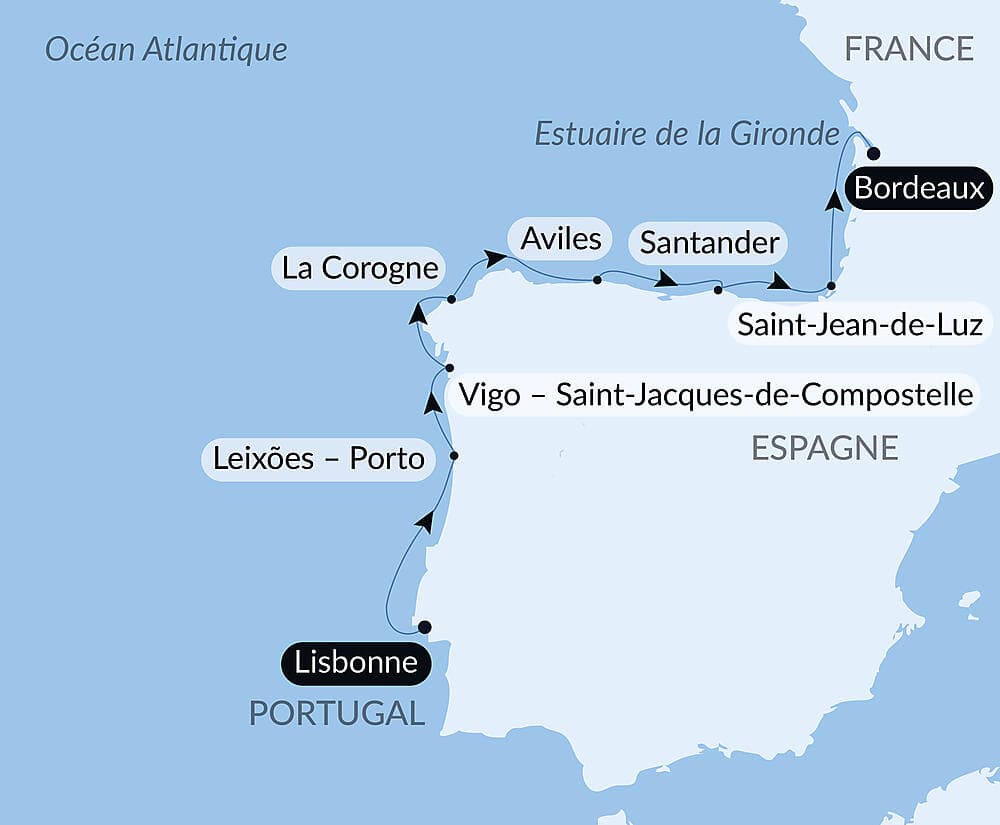 L'été au vert, le long du Golfe de Gascogne et de la péninsule ibérique