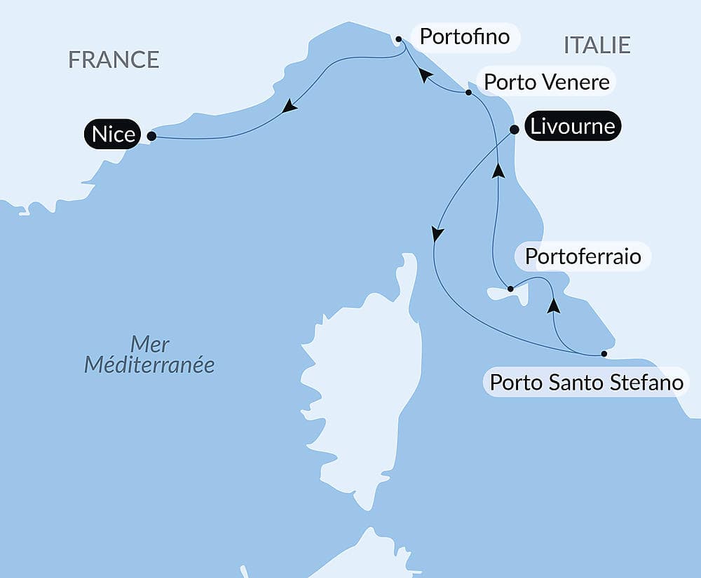 Toscane, Ligurie et Côte d’Azur null
