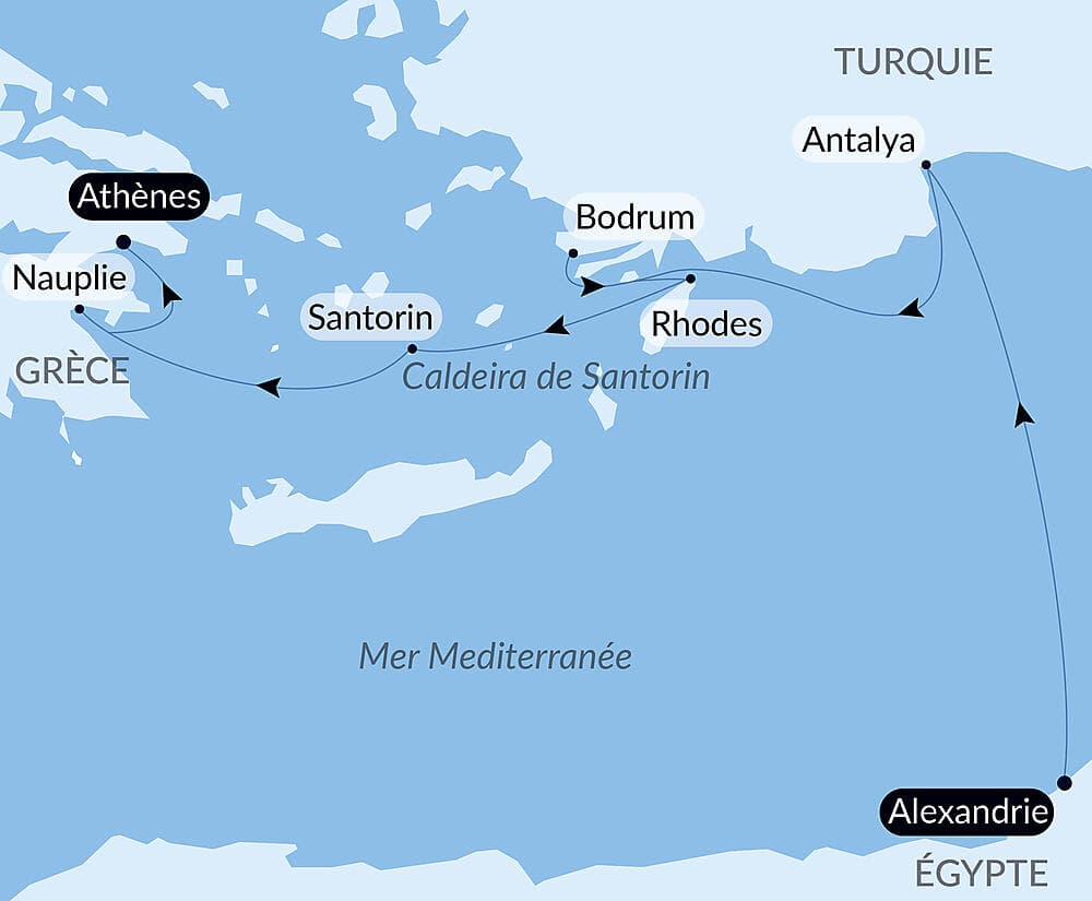 Lumières d’Orient et îles de la mer Égée