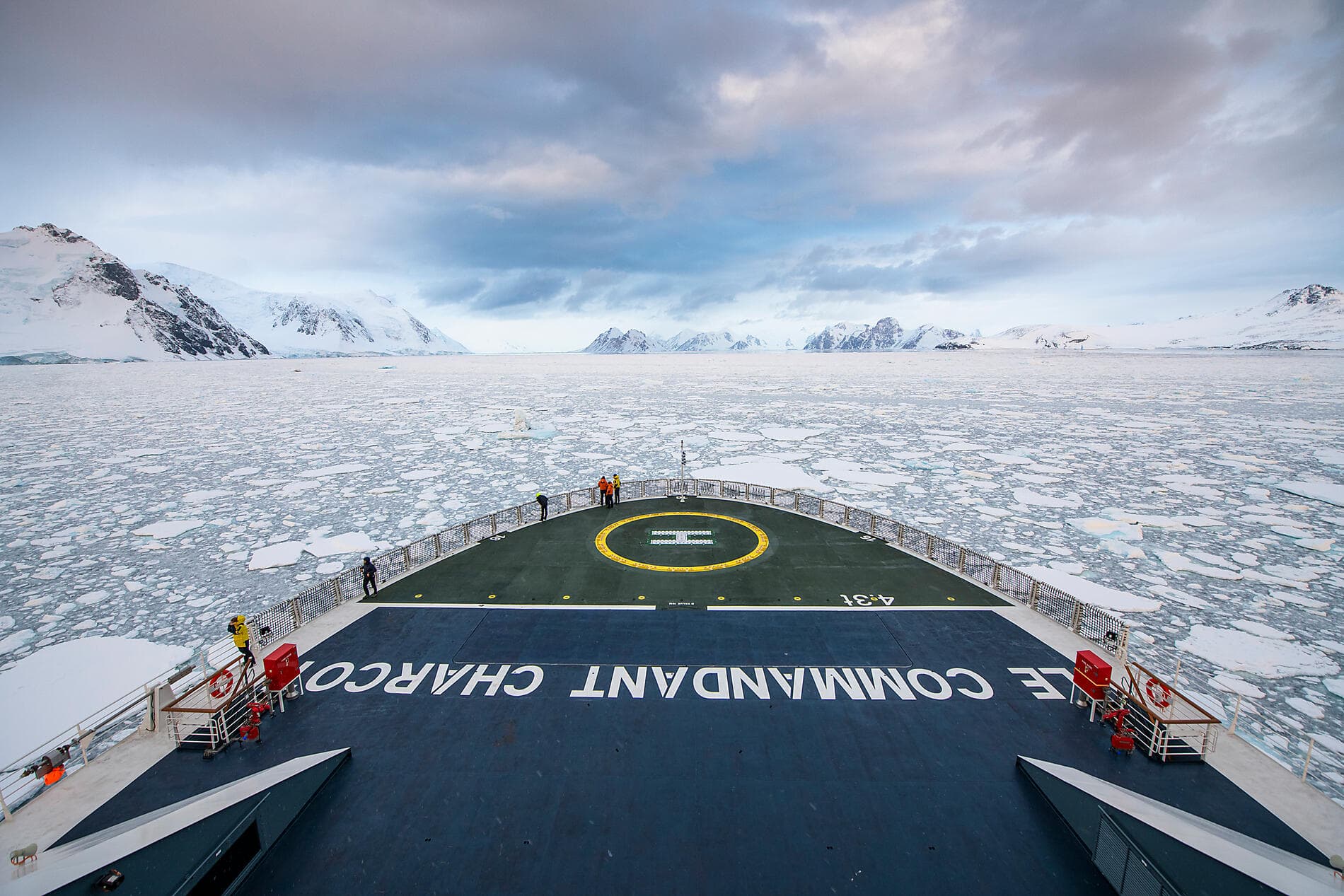 Mer de Weddell et plateformes de glace de Larsen 