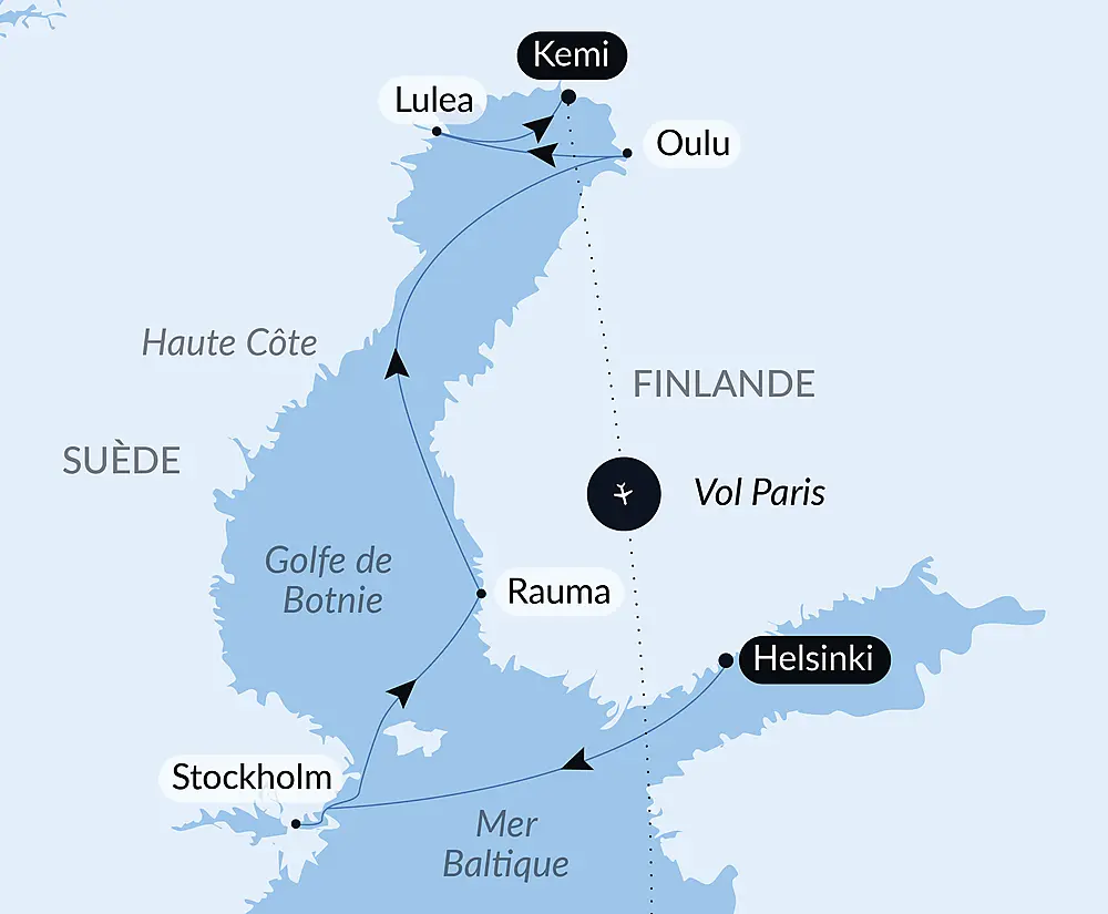 Le golfe de Botnie, aux portes de l'Arctique null