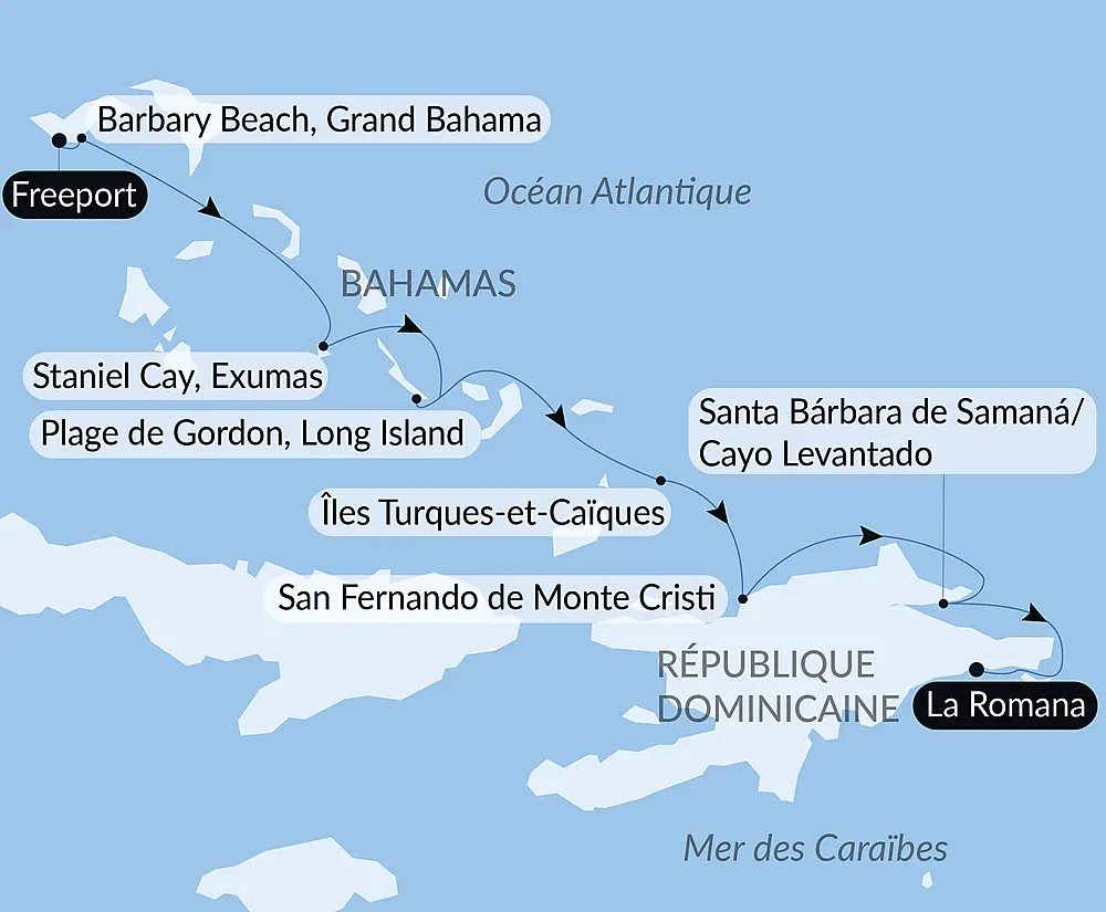 Joyaux du nord des Caraïbes