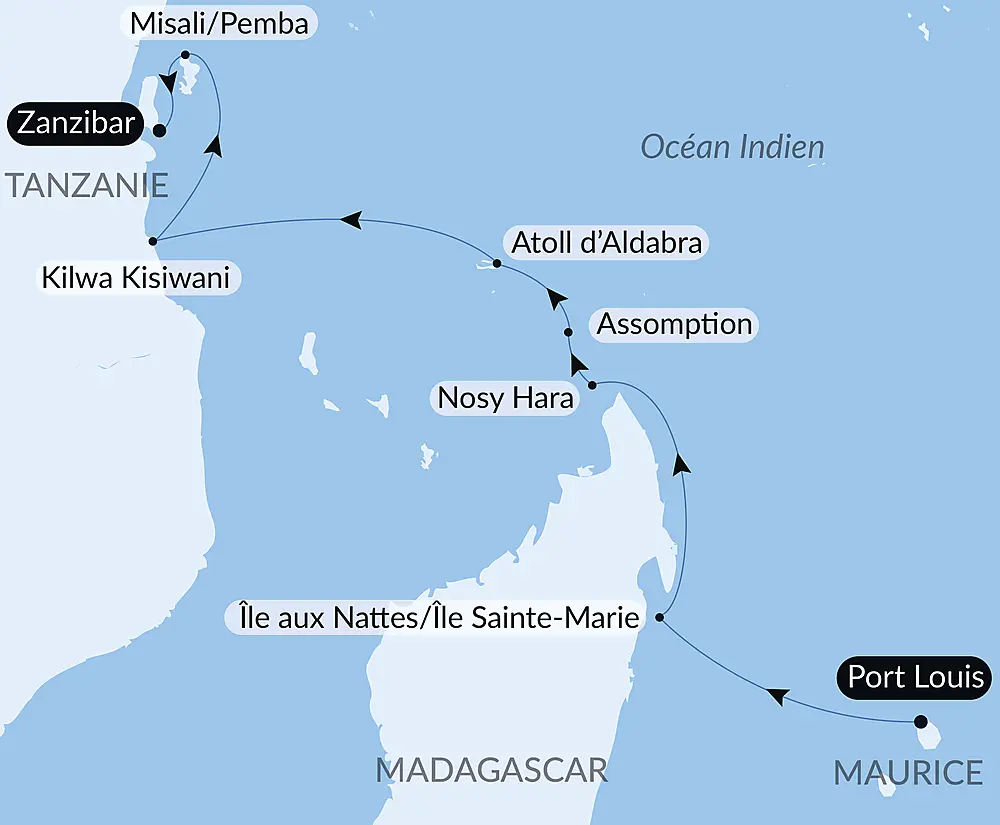Madagascar, Zanzibar et les trésors de l’océan Indien null
