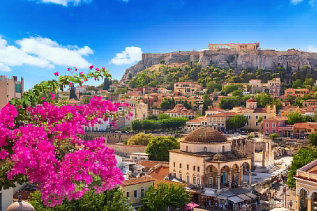 Tour panoramique d'Athènes avant transfert vers le port du Pirée