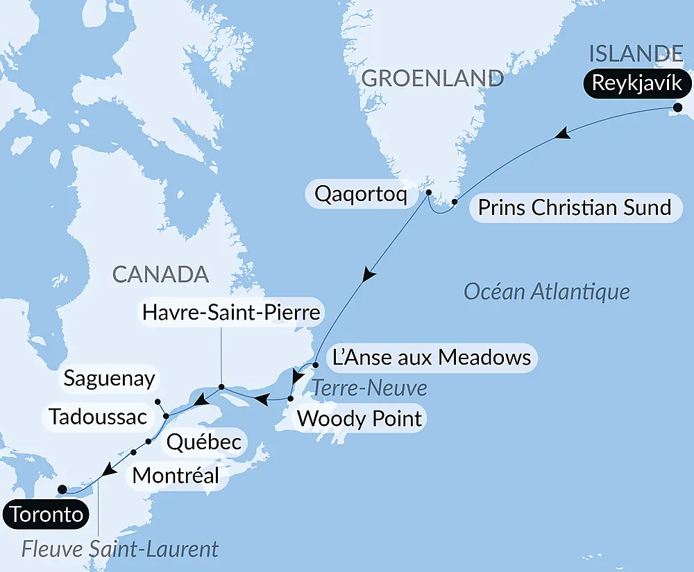 Exploration du Groenland au Canada  null