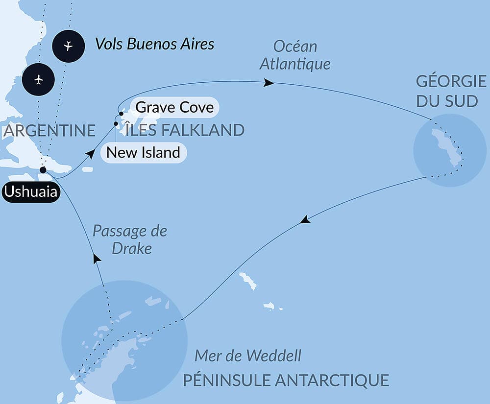 La grande boucle australe null