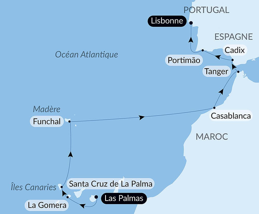 Îles volcaniques et cités historiques de l’Atlantique Nord
