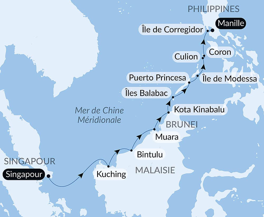 Joyaux et mystères des Philippines et de Bornéo null