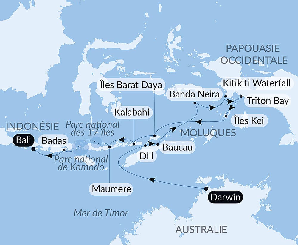 Trésors insulaires d'Indonésie et du Timor Oriental