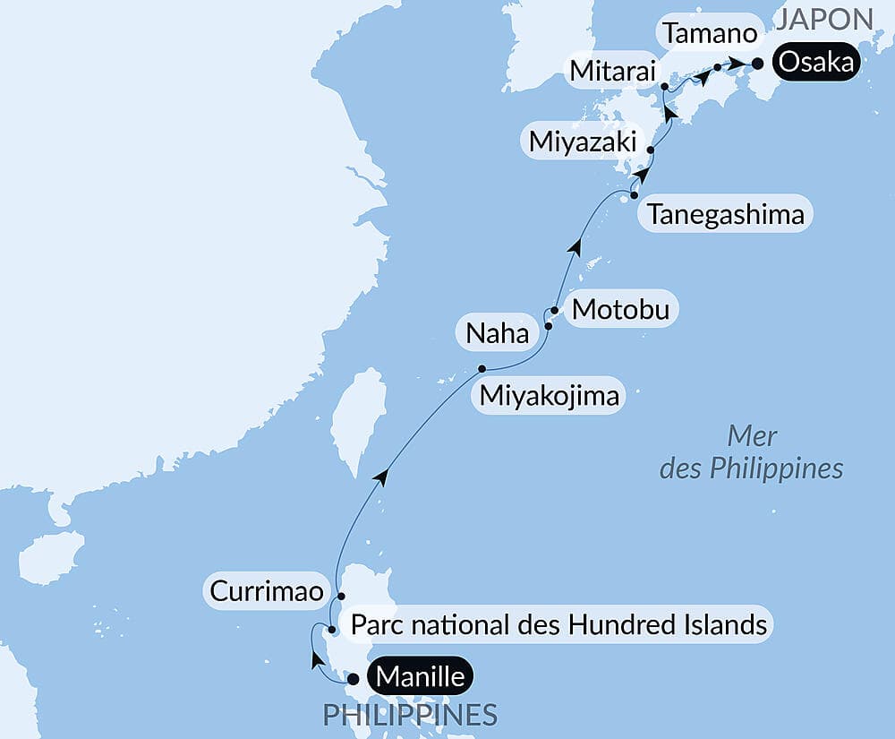Trésors philippins et sérénité nippone