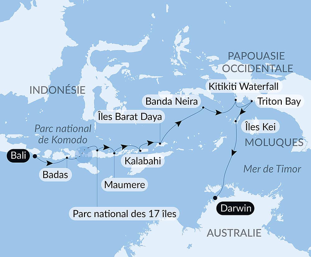 Odyssée tropicale indonésienne