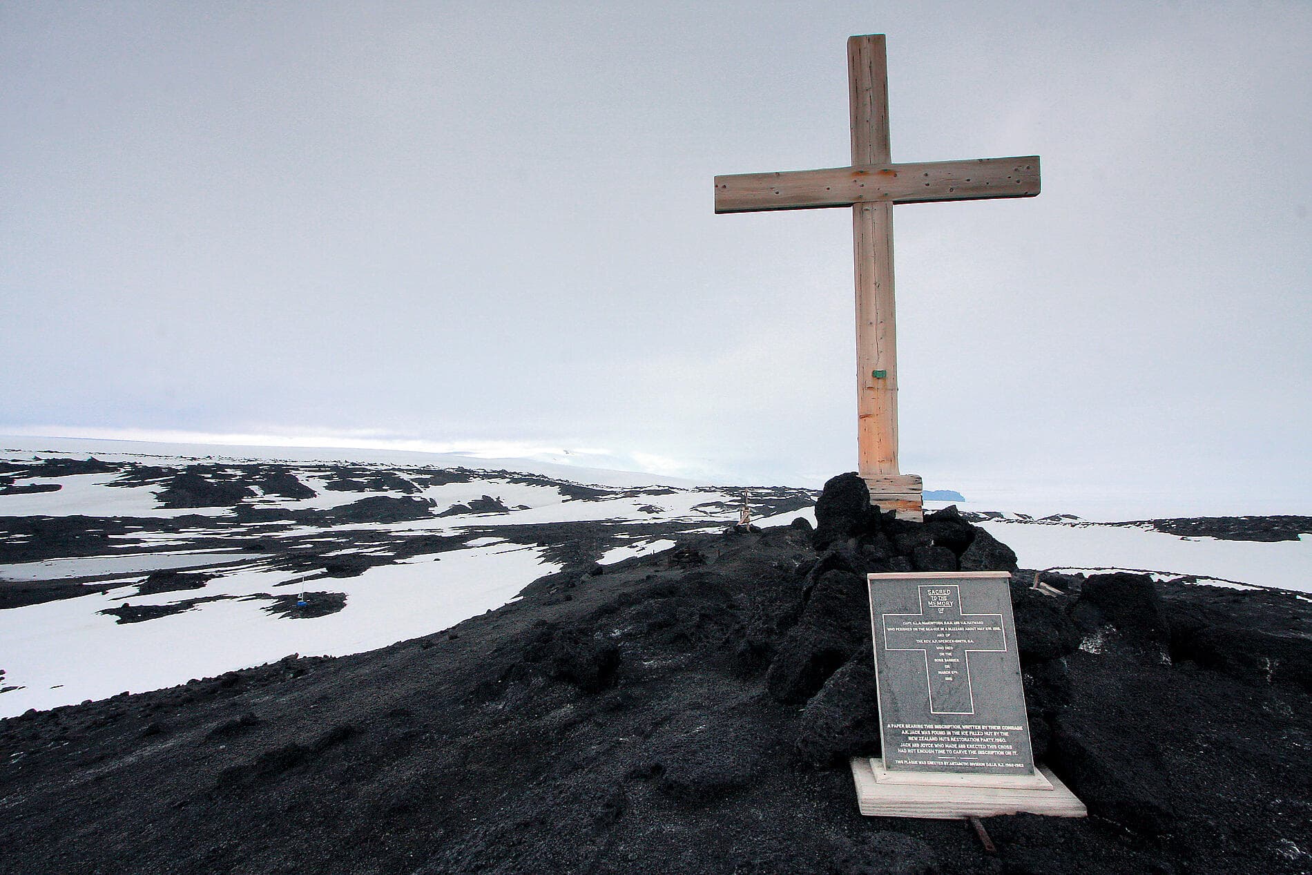 Expédition sur les traces de Scott et Shackleton