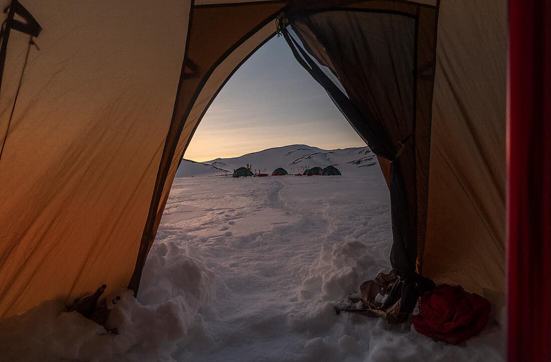 Nuitée sur le camp polaire Science