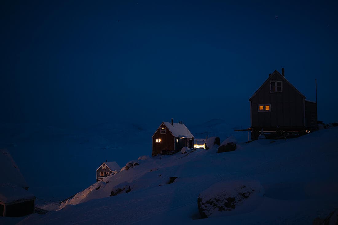Nuitée dans le village de Kullorsuaq